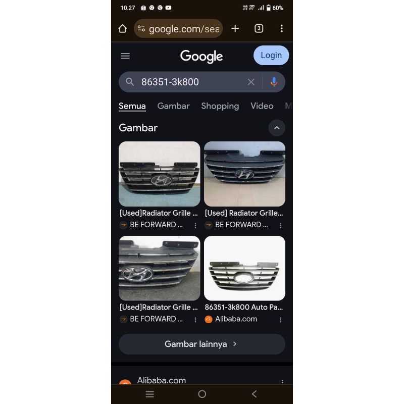 grill hyundai nf sonata 2007