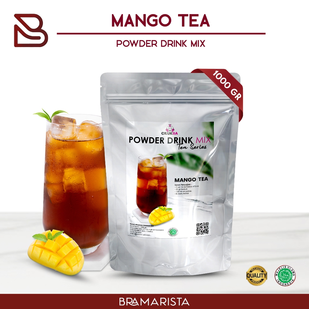 

Bubuk Minuman Instan Rasa Mango Tea 1kg / Powder Drink Mix