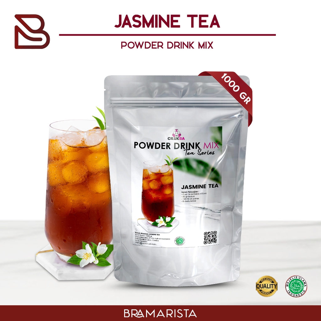 

Bubuk Minuman Instan Rasa Jasmine Tea 1kg / Powder Drink Mix