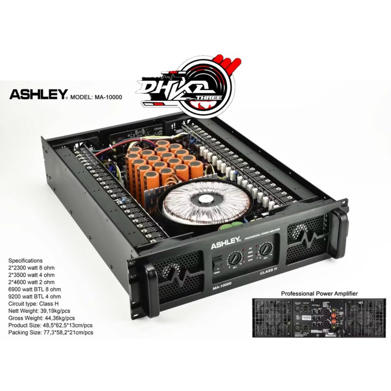 POWER ASHLEY MA 10000 CLASS H SUB / POWER ASHLEY MA10000 CLAS H / Power Ashley Ma 10000 clas H / Pow