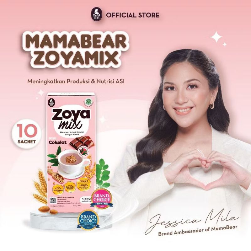 

(PROMO) MAMABEAR ZOYAMIX COKELAT - PELANCAR ASI (ASI BOOSTER)