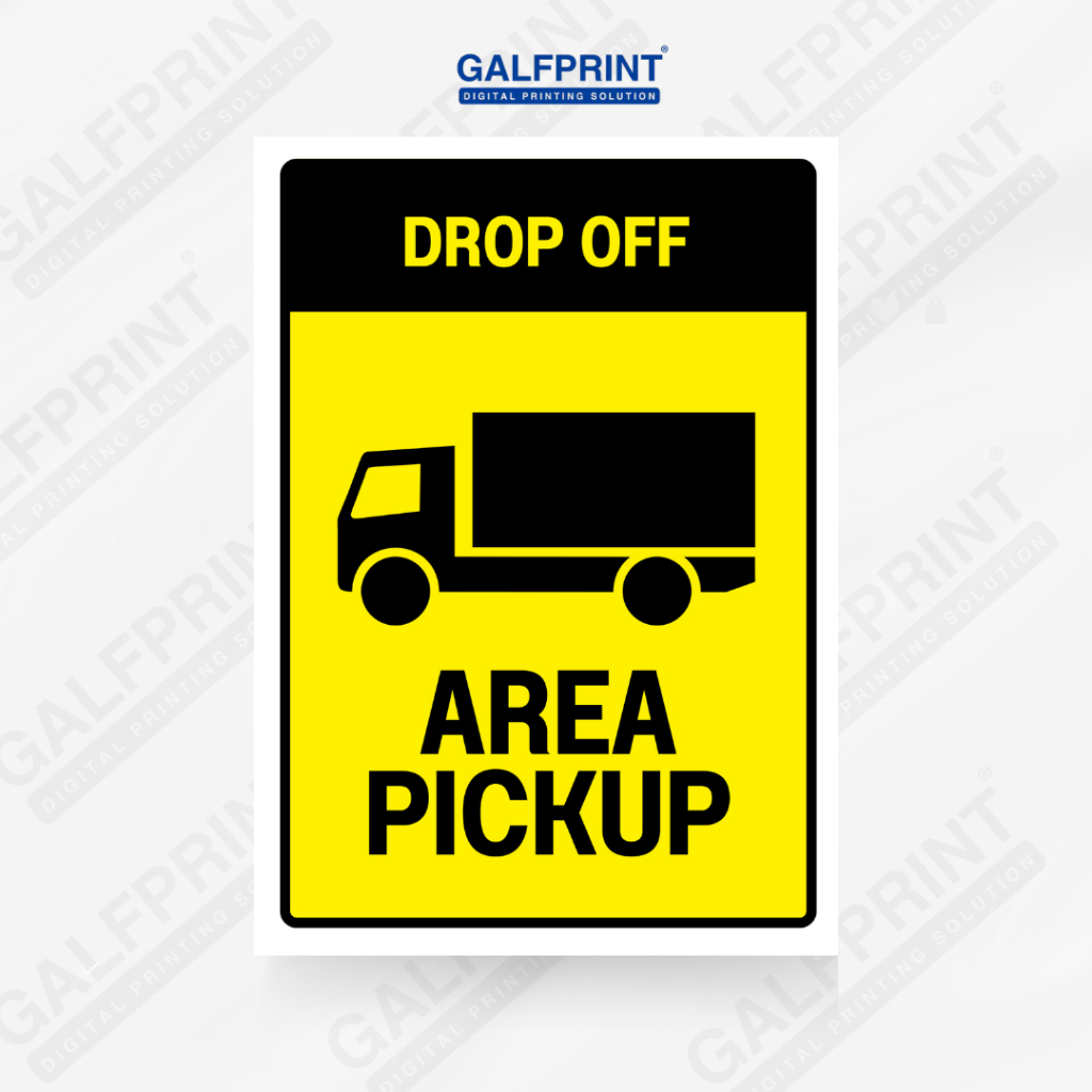 

GALFPRINT STIKER AREA PICKUP 8X11 CM