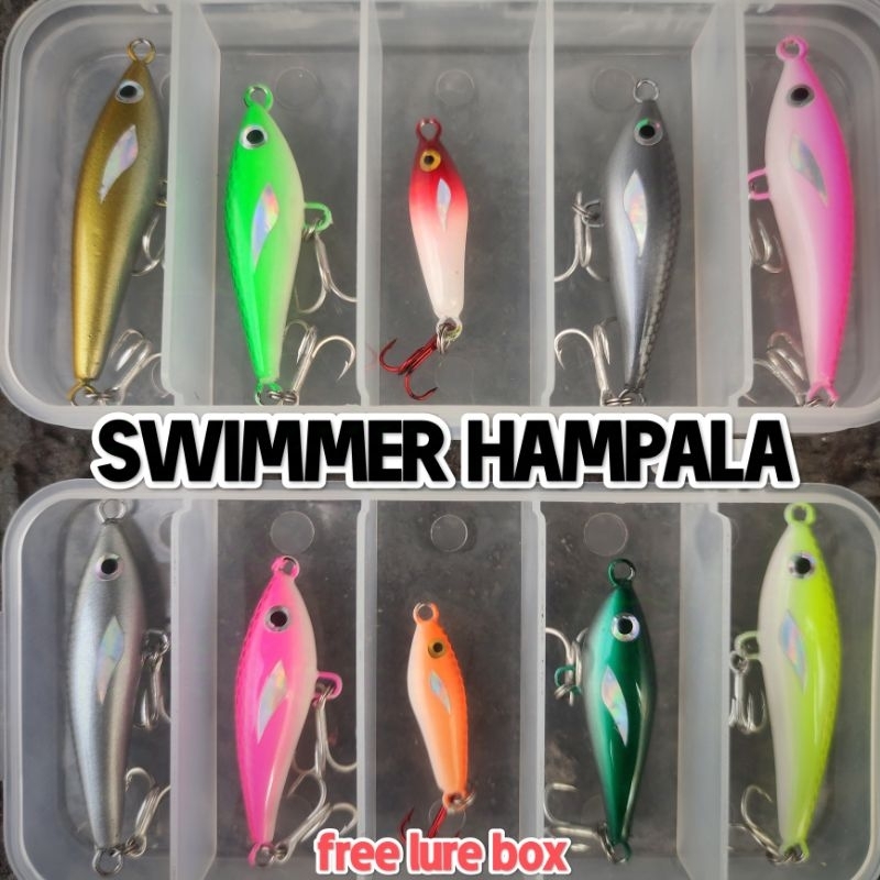 paket FLUTTER / SWIMBAIT lure handmade