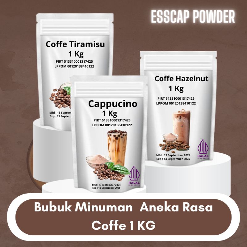 

Bubuk Minuman Kopi 1kg – Varian Coffee Instan, Mudah & Praktis