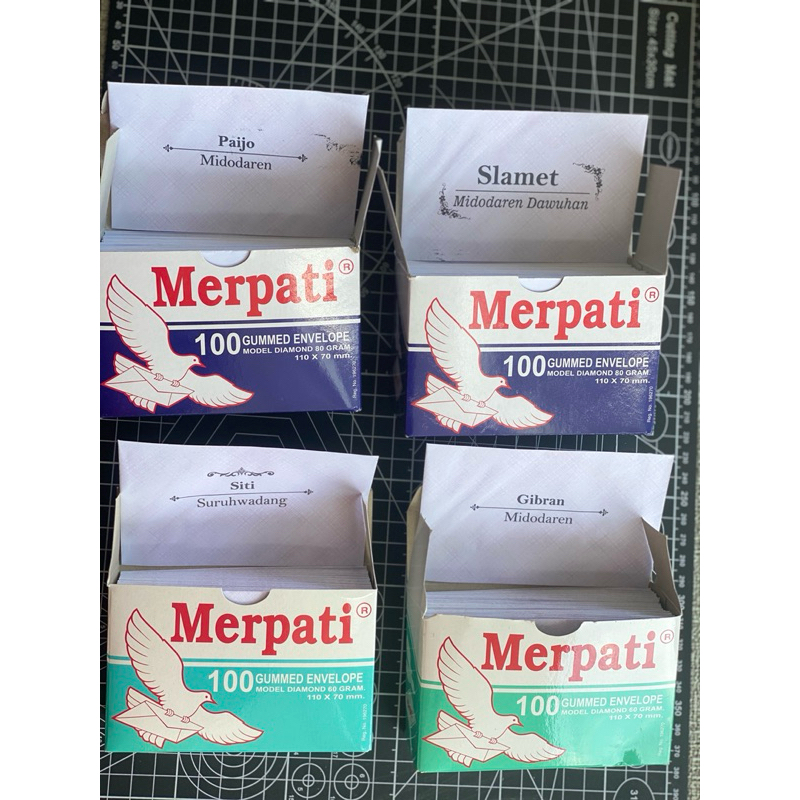 

Amplop Nama Amplop Undangan Free Desain 100 Lembar Merpati
