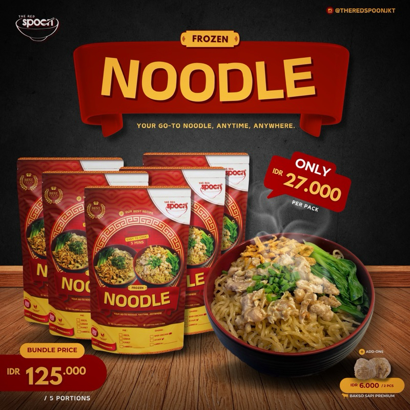 

The Red Spoon - Frozen Noodle