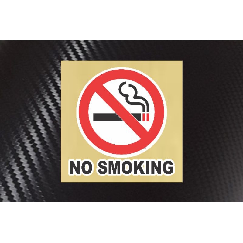 

stiker no smoking sticker cutting no smoking