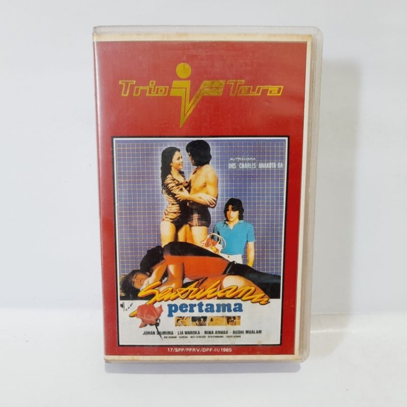 Kaset Video Betamax Indonesia - Sentuhan Pertama Trio Tara - Lia Waroka Johan Saimima Nina Anwar