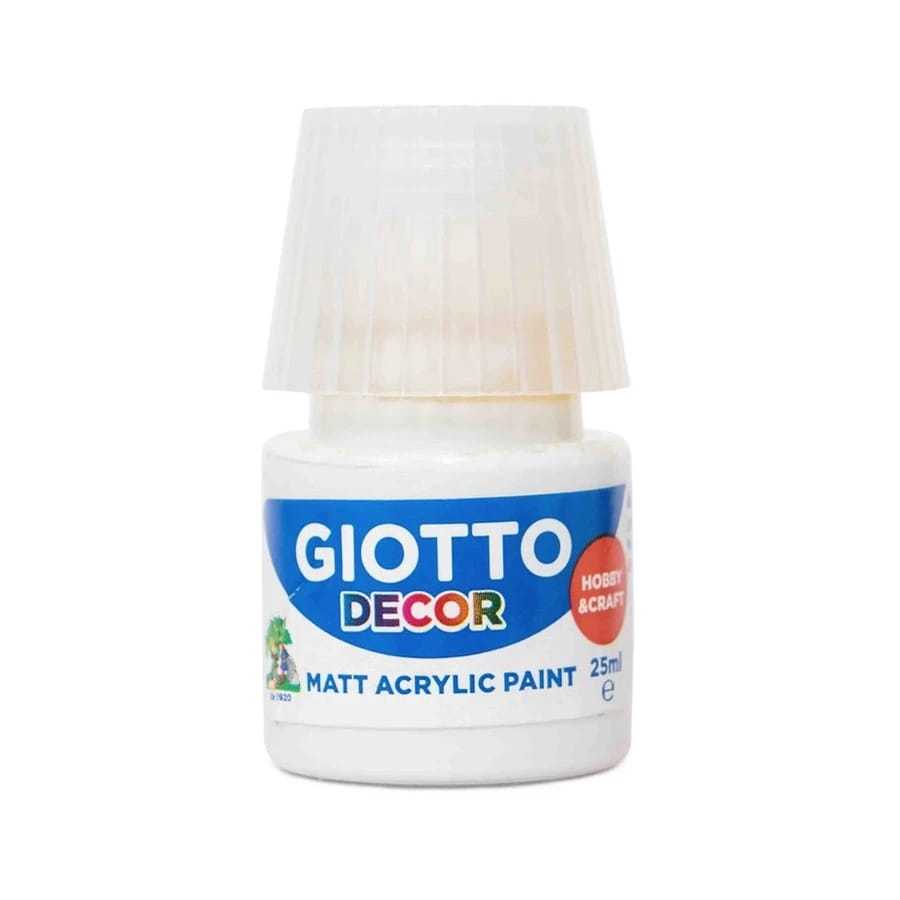 

GIOTTO DECOR ACRYLIC WHITE / CAT AKRILIK GIOTTO 25ML