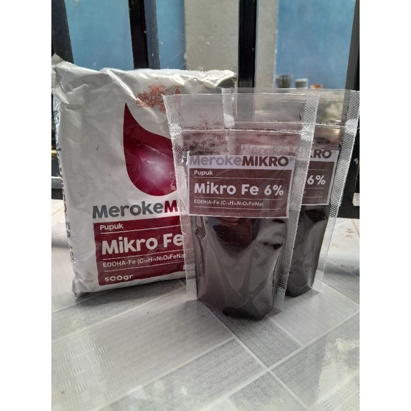 Pupuk Meroke Fe EDDHA 100gr
