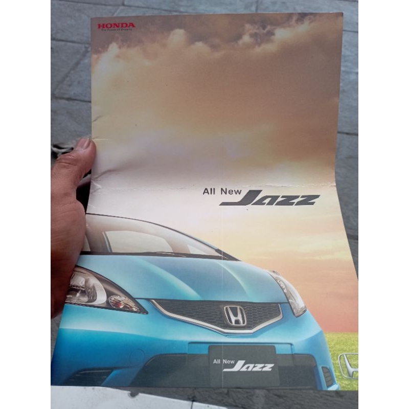 BROSUR HONDA JAZZ GE8 ORIGINAL
