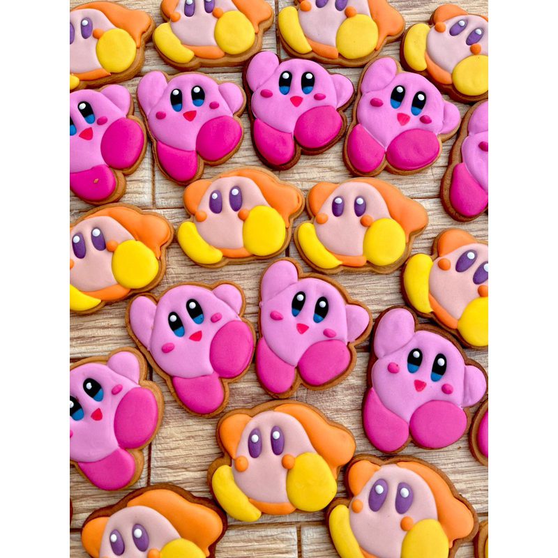 

kirby cookies 8cm