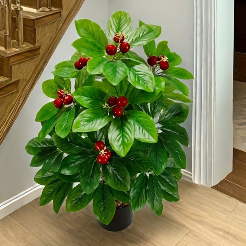 Wali songo 75cm 18 Daun Bunga Artificial ( Tanpa Pot )