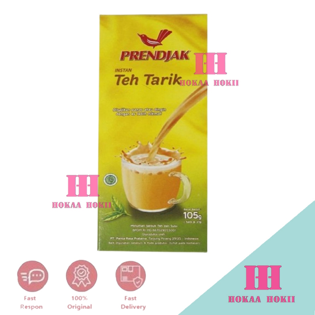 

Prendjak Teh Tarik Instant Isi 5 pcs x 21gr