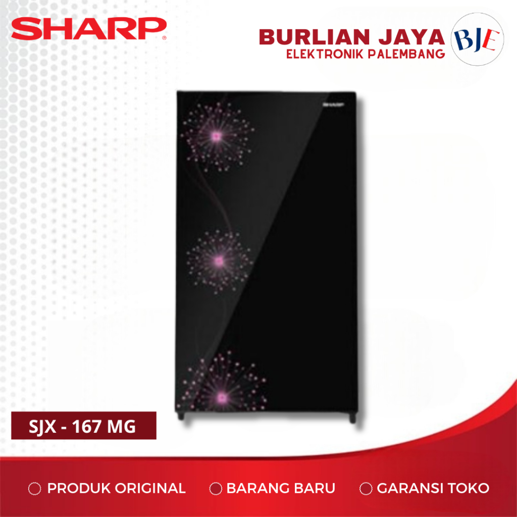 KULKAS 1 PINTU SHARP SJX-167 MG KULKAS 1 PINTU PALEMBANG