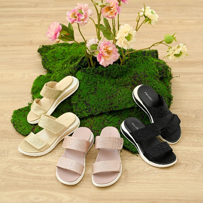 Fleurette| Sepatu Sendal Wanita |LUISA
