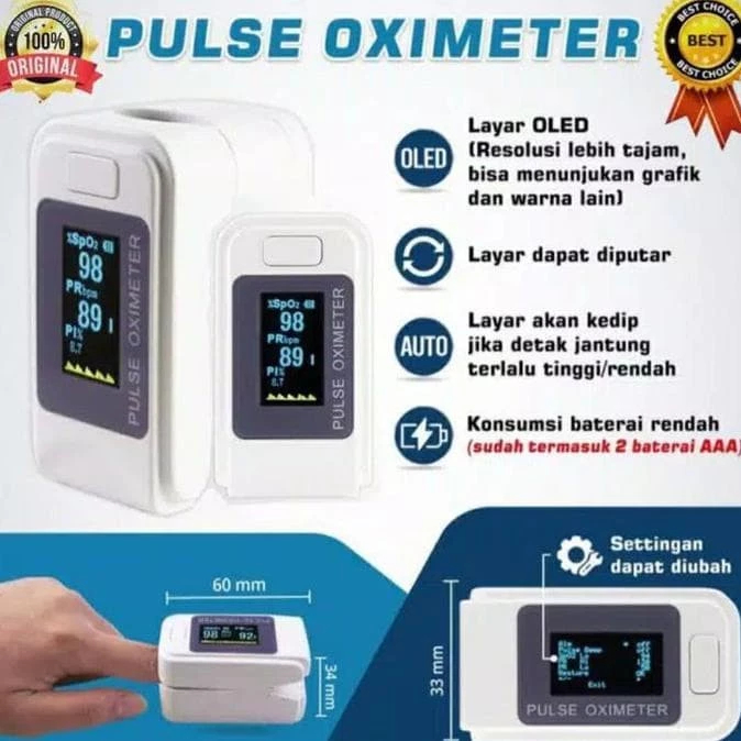 Fingertip Pulse Oxymeter LK89