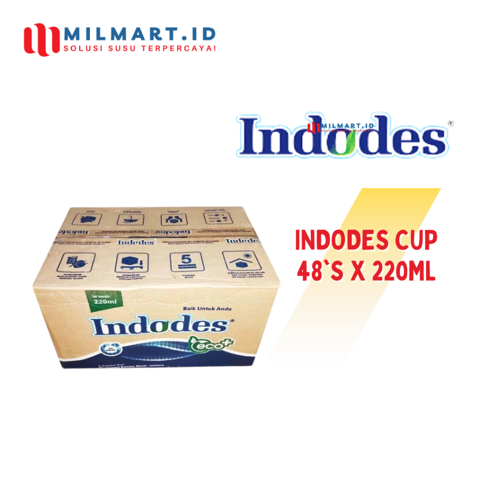 

INDODES AIR MINERAL CUP WATER 48PCS X 220ML AIR MINUM