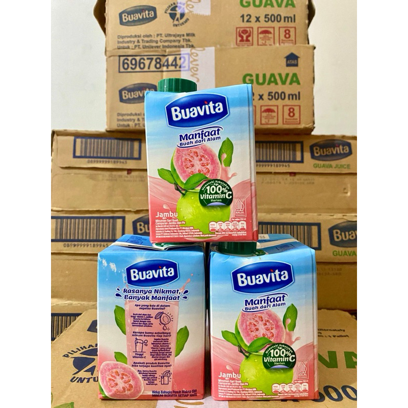 

Buavita 500ml kartonan (isi 12)