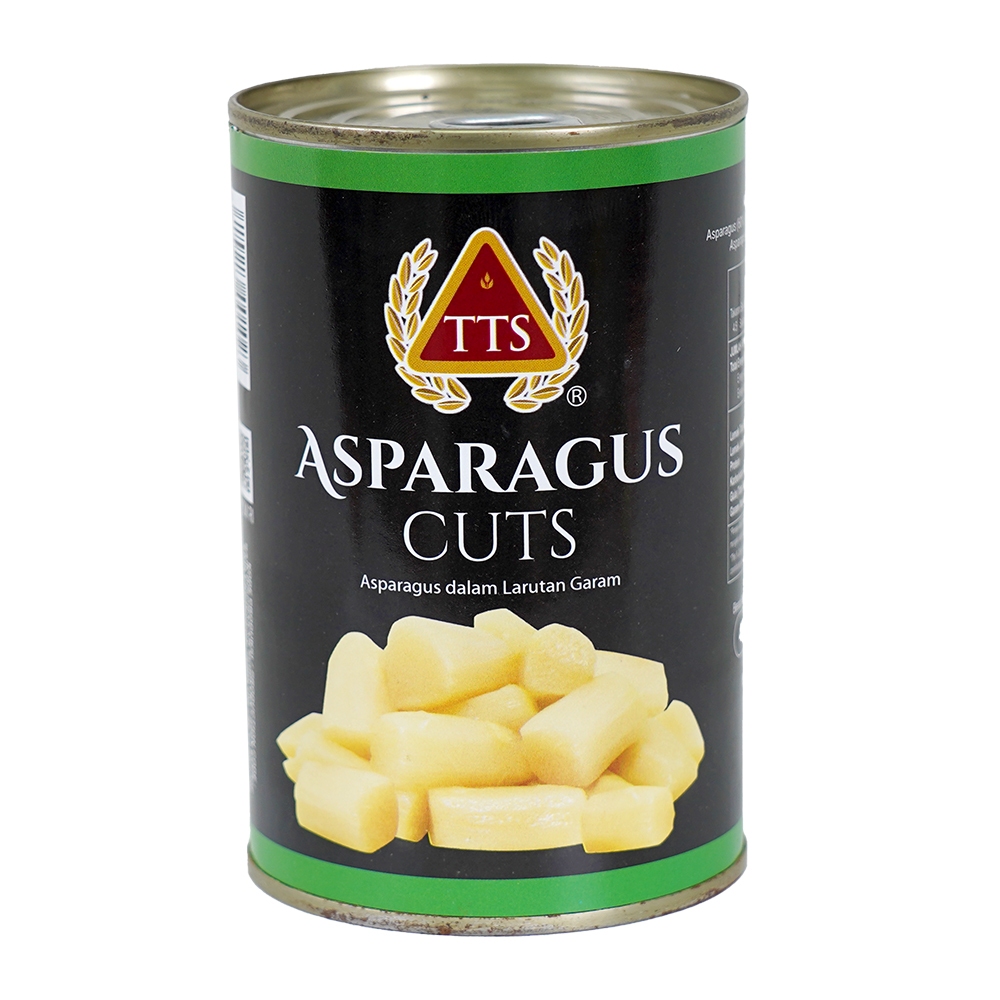 

TTS Asparagus Tips & Cut 430gr | Asparagus Kaleng | Asparagus