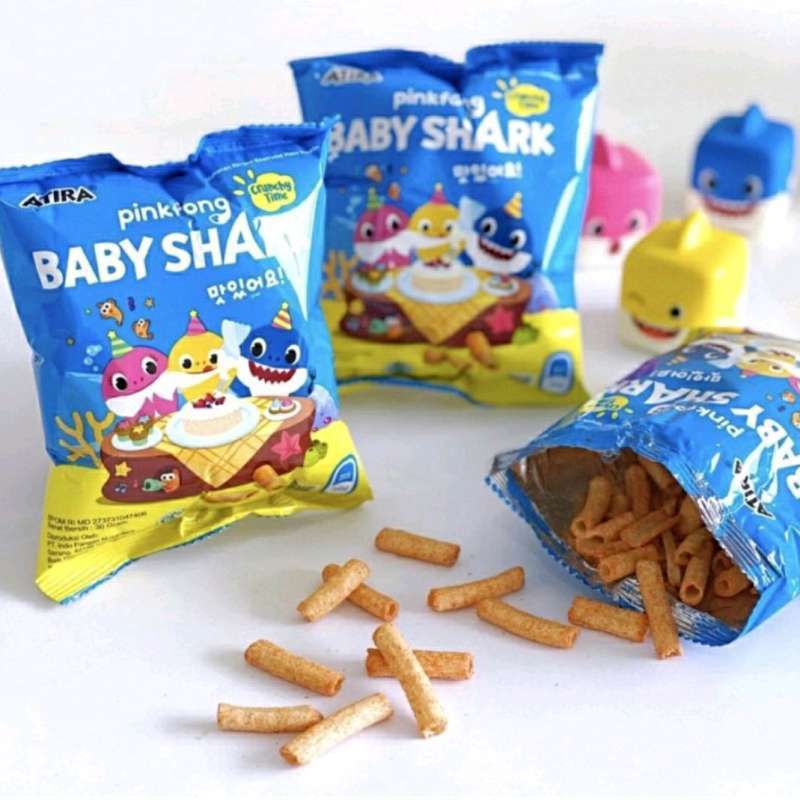 

Snack/Ciki berhadiah BABY SHARK