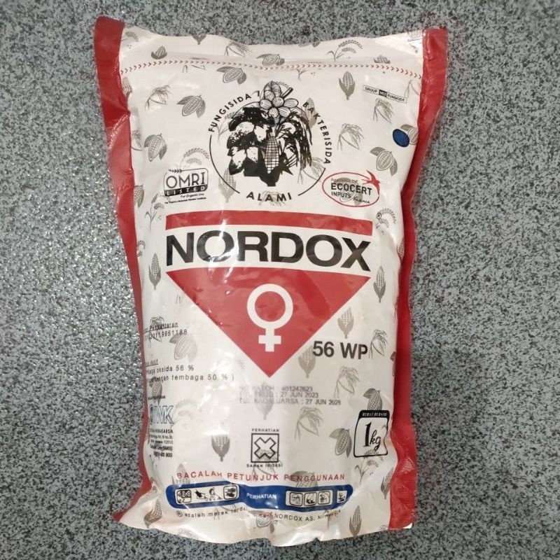 Fungisida/Baterisikda NORDOX 56 WP @ 1 KG