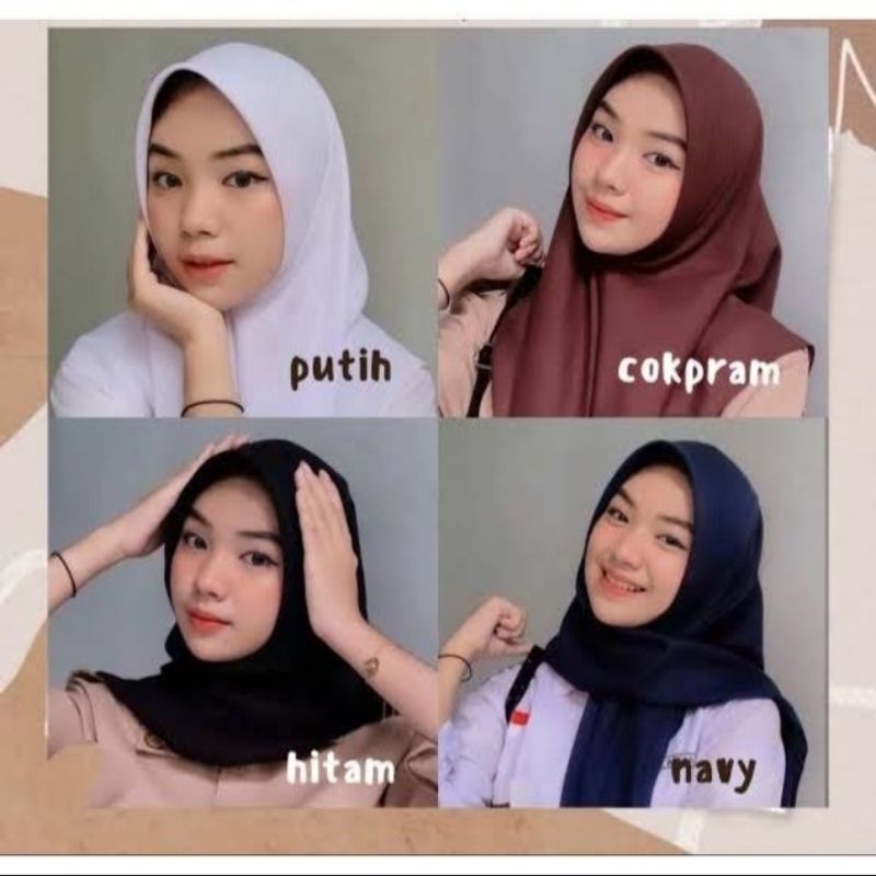 PARIS PREMIUM SEGI4 Sekolah & Tebal✨