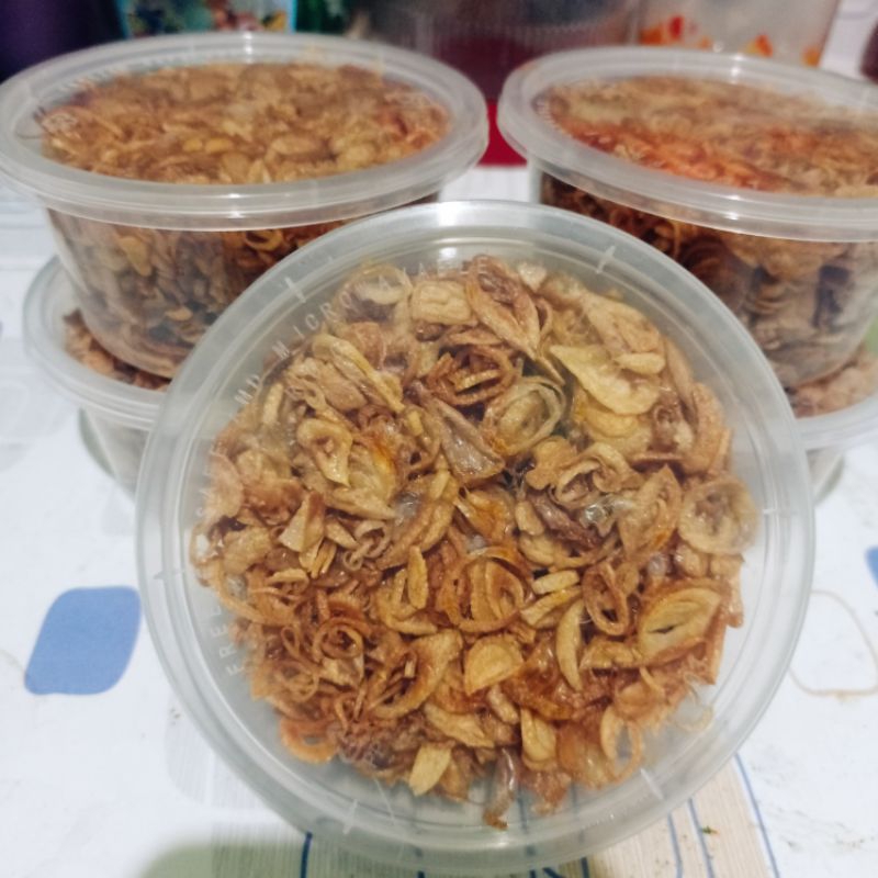 

Bawang Goreng Asli Tanpa Campuran Tepung Original Bawang Merah Goreng