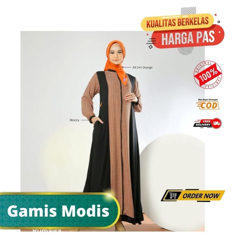 RUMAISA DRESS BY HIJAB ARRAFI GAMIS TERBARU ARRAFI DRESS MOTIF GAMIS KONDANGAN GAMIS PENGAJIAN GAMIS