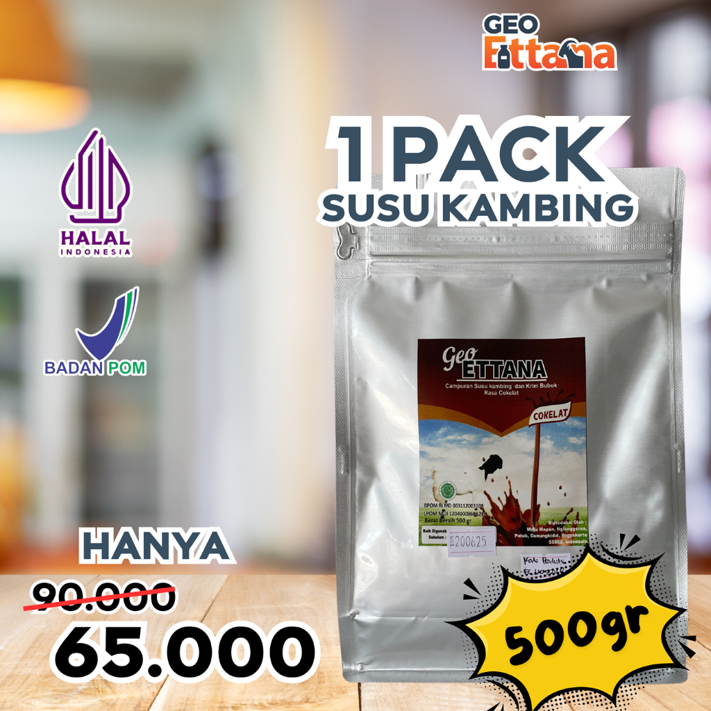 

susu kambing geo ettana cokelat 500gr