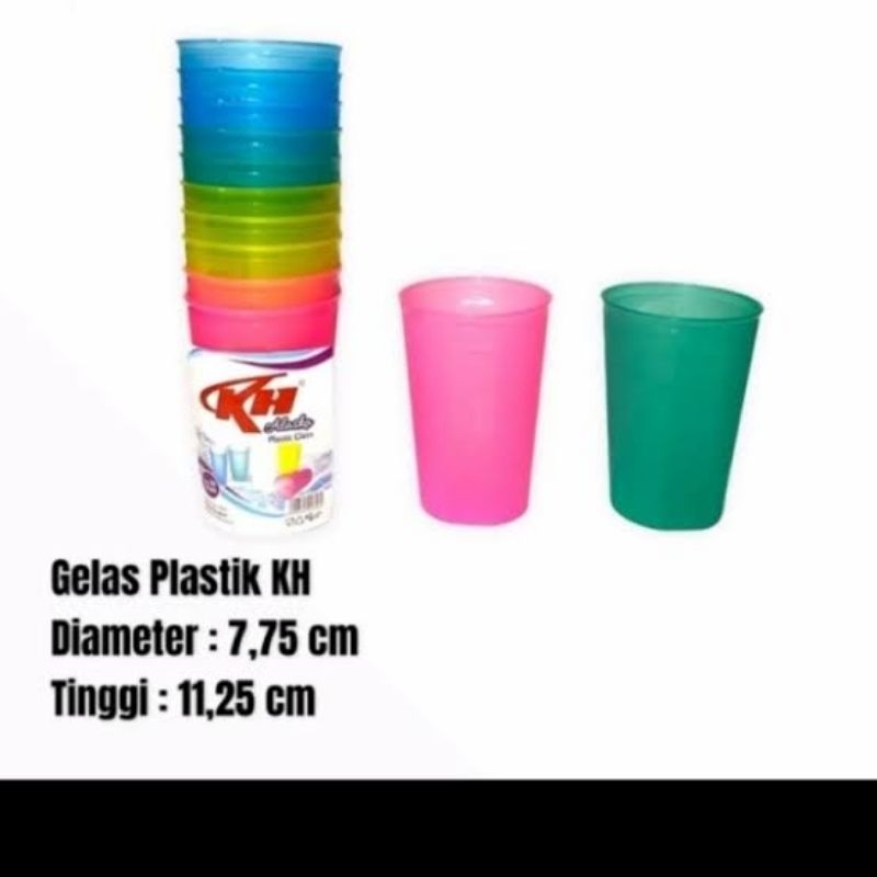 Gelas Plastik KH 300 ml Satuan
