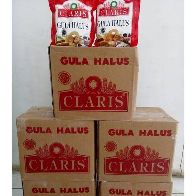 

1 Dus Gula Halus Claris Isi 16 Pcs x 250 Gr