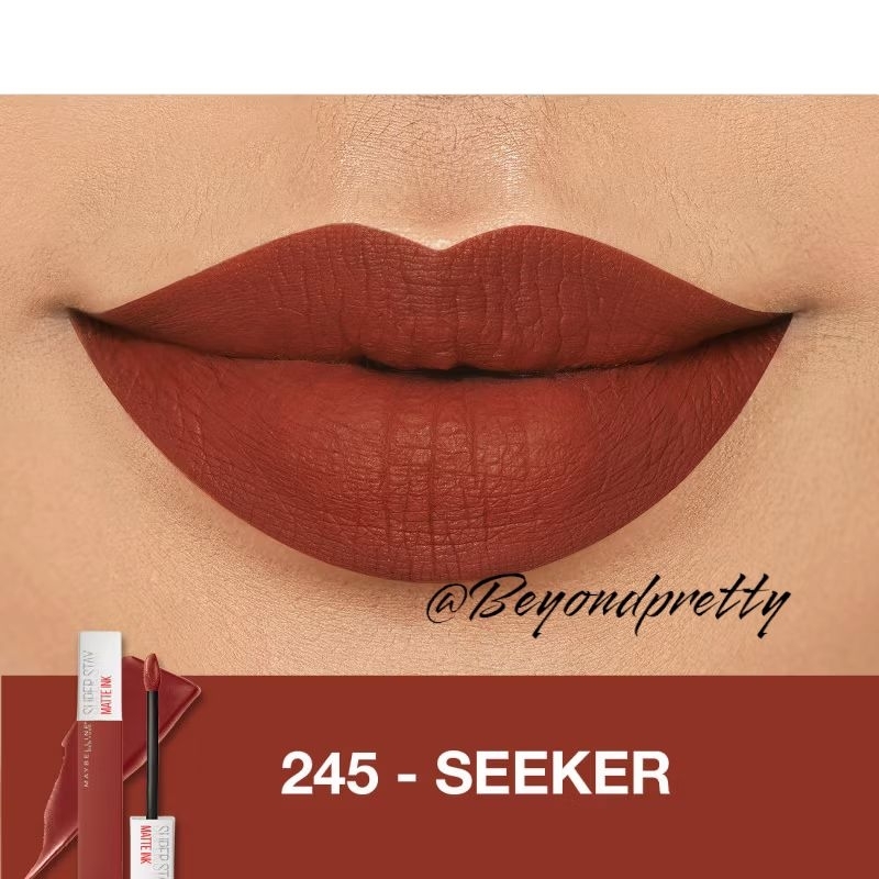 ❤️Beyond❤️Lipstick Maybelline Super Stay Matte Ink 245 Seeker