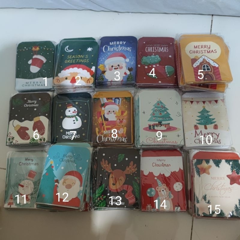 

AMPLOP LEBARAN NATAL CHRISTMAS SANTA PENDEK HARGA PER LEMBAR