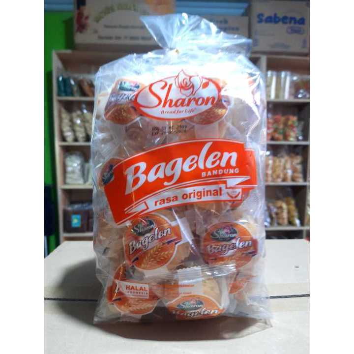 

ROTI BAGELEN SHRON 1BUNGKUS ISI 30PCS