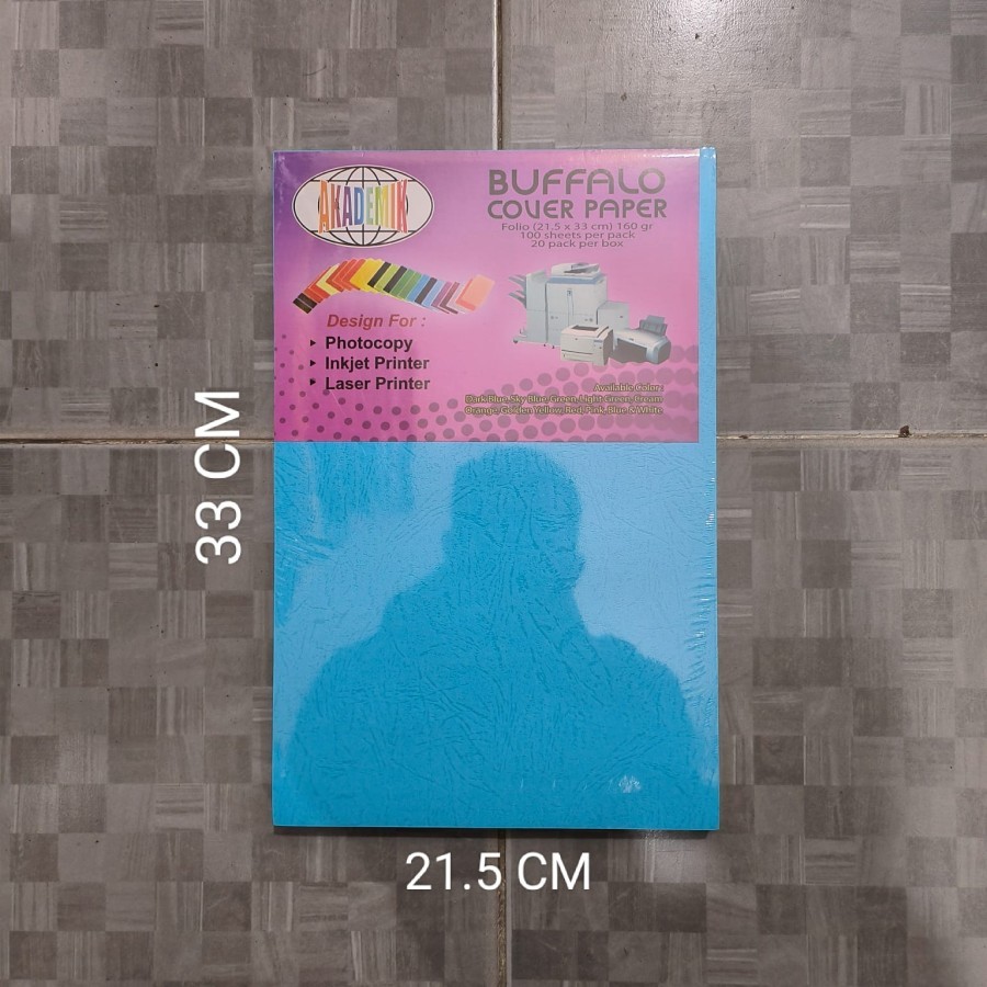 

Kertas Jeruk / Buffalo / Cover Jeruk F4 / isi 100 lembar - BIRU SEDANG