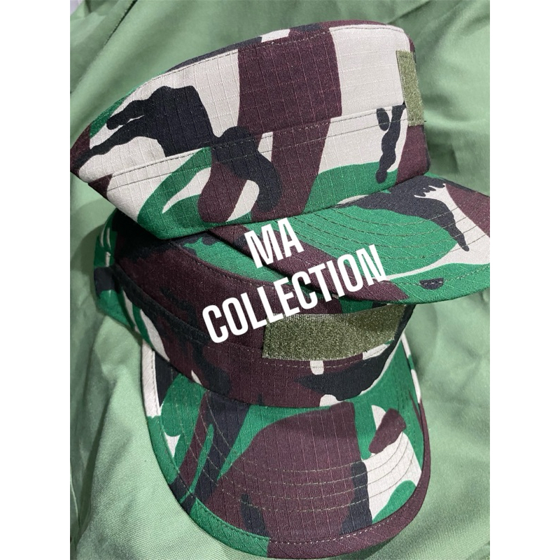 TOPI KOMANDO BAHAN SRITEX WOOL