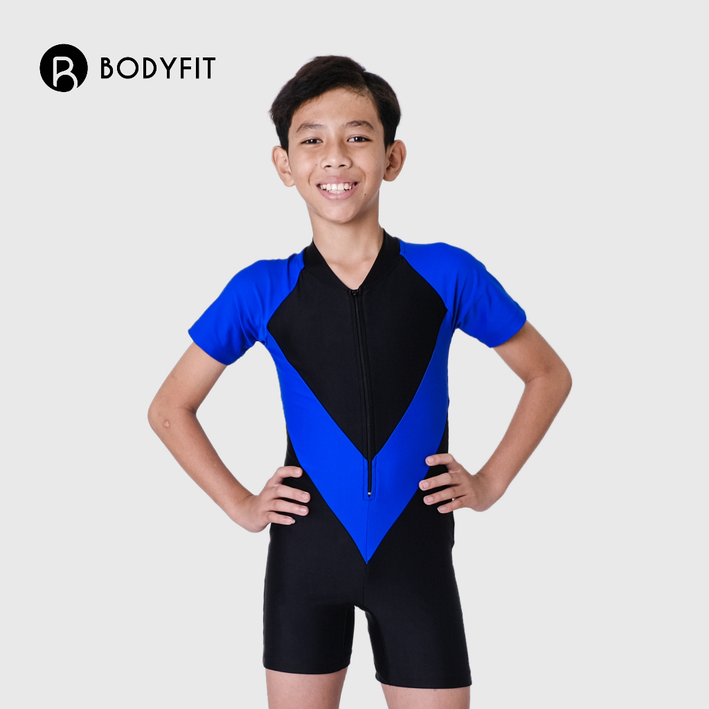 Bodyfit Liam Swimsuit Kids | Baju Renang Selam Pendek Anak Laki-Laki