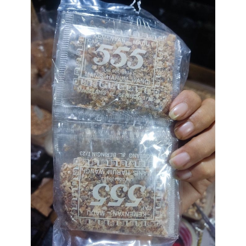 KEMENYAN MADU CAP 555 /PAKS 10 PICIS