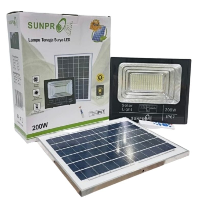 Kap Sorot / Solar Light SUNPRO 200W + REMOT