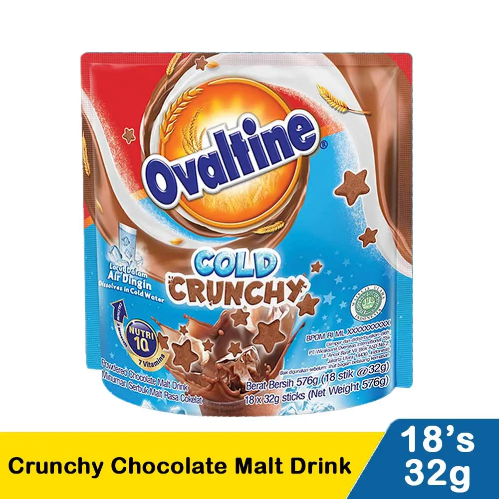 

ovaltine minuman serbuk iced choco crunchy 18x32gr