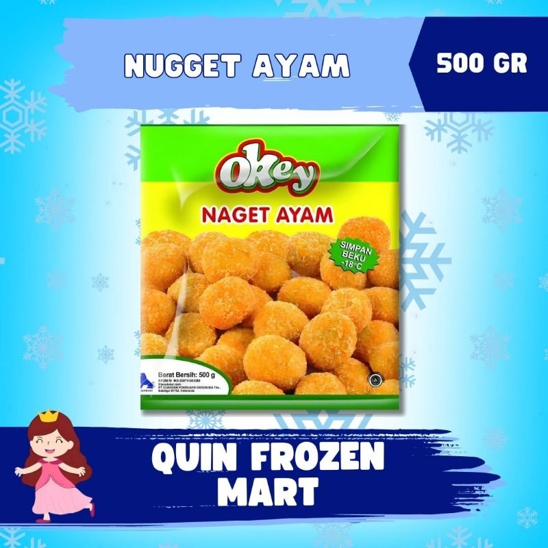 

OKEY NUGGET 500 GR