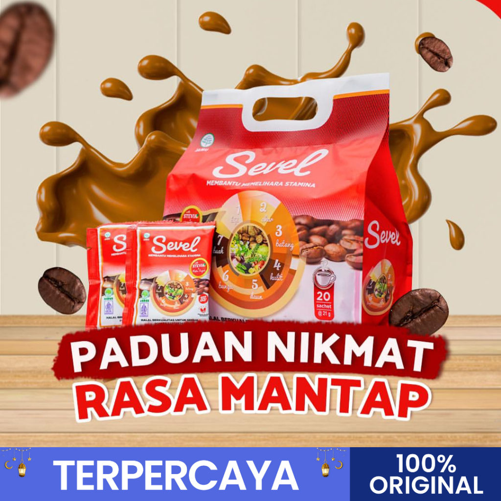 

Kopi Sevel HNI HPAI 20 Sachet