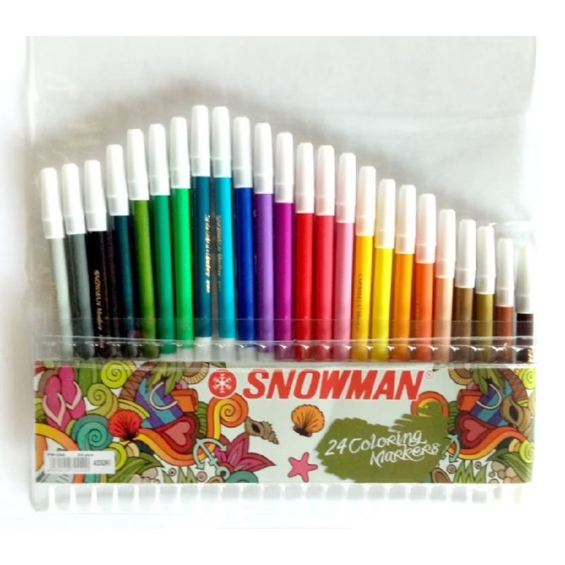 

Snowman Spidol Warna - Spidol Mewarnai