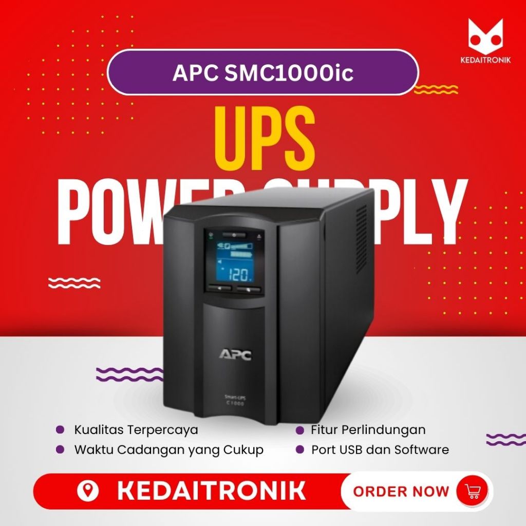 UPS APC SMC1000ic 1000VA 600W - UPS APC SMC1000IC