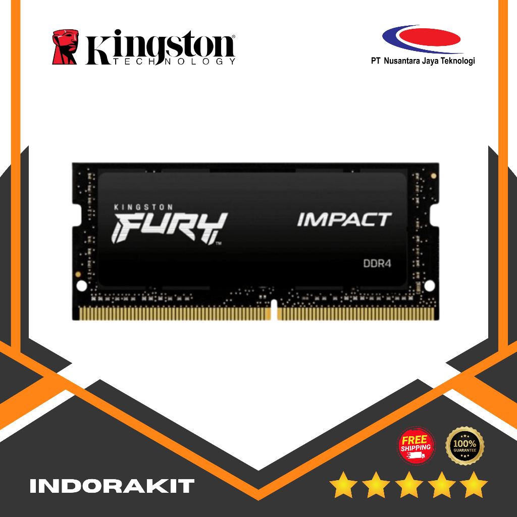 Kingston Fury Impact SO-DIMM DDR4 3200MHz 16GB KF432S20IB/16