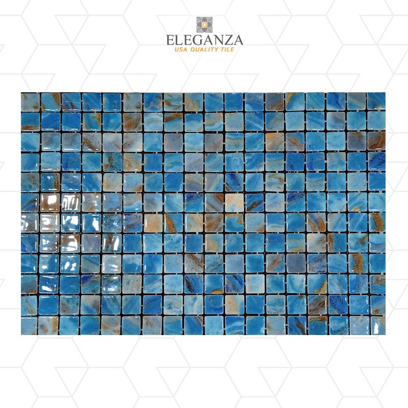 Keramik Lantai Dinding Backsplash Kamar Mandi Dapur Wall Decorration Mozaik Mosaic Eleganza Tile ONI