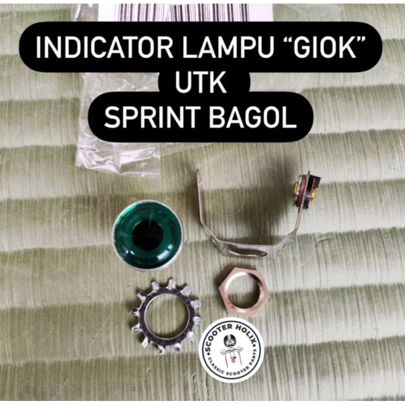 Indikator lampu GIOK utk Sprint Bagol Import Ori Sip Scootershop Germany