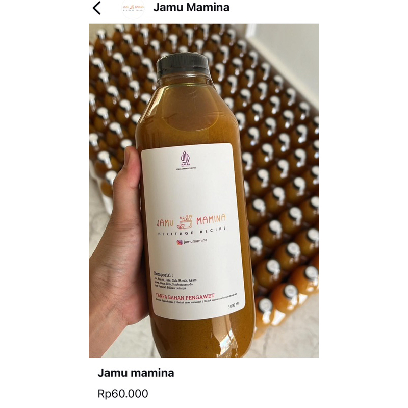 

JAMU MAMINA