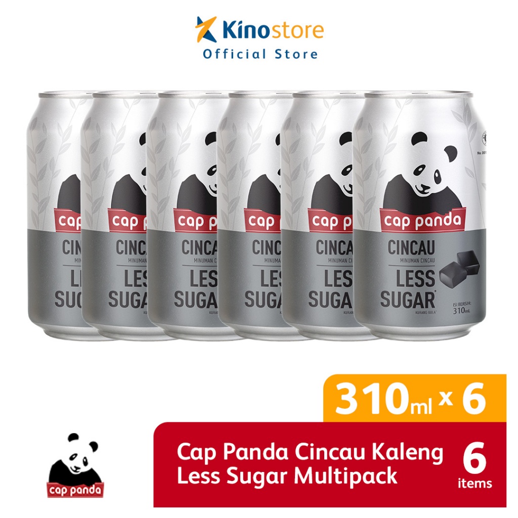 

Cap Panda Cincau Kaleng Less Sugar 310ml